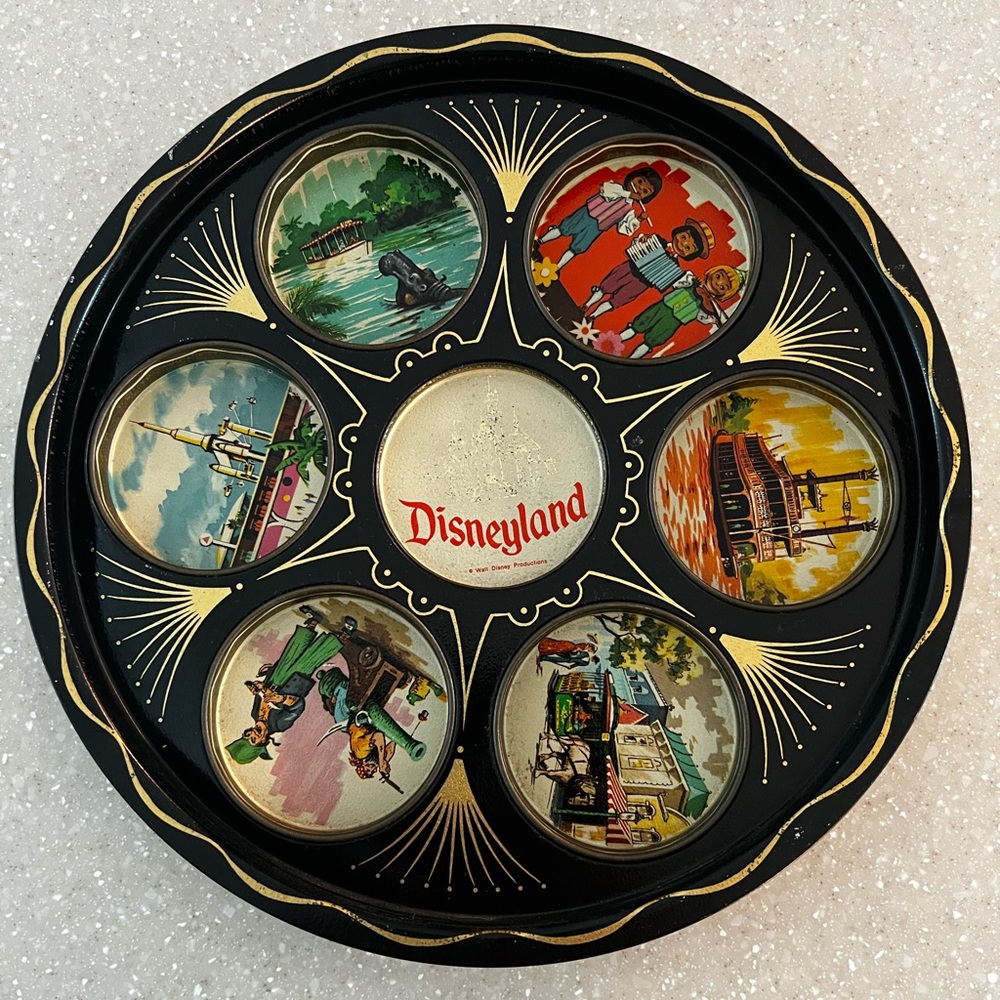 Vintage 1960s Disneyland Serving Tray